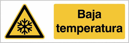 GLOBAL CARTELLO SEGNALETICO UNI - Baja temperatura - Adesivo Extra Resistente, Pannello in Forex, Pannello In Alluminio