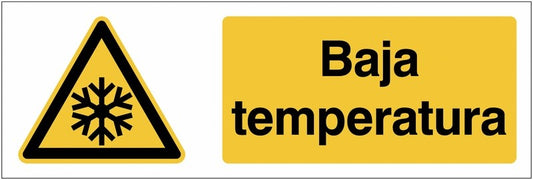 GLOBAL CARTELLO SEGNALETICO UNI - Baja temperatura - Adesivo Extra Resistente, Pannello in Forex, Pannello In Alluminio