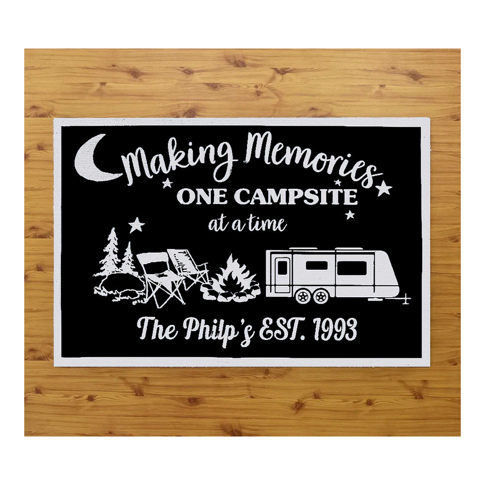 Tappeto zerbino personalizzato - making memories - con stampa ad alta qualità, ideale per ingressi
