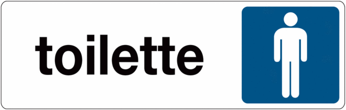 GLOBAL CARTELLO SEGNALETICO UNI - Toilette (donne) - Adesivo Extra Resistente, Pannello in Forex, Pannello In Alluminio
