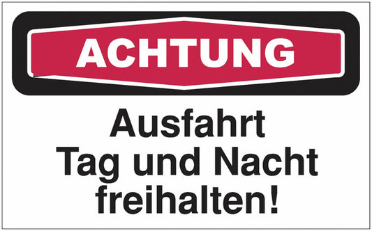 GLOBAL CARTELLO SEGNALETICO - ACHTUNG Bei Glättegefahr gegenüberliegenden Bürgersteig benutzen -  Adesivo Extra Resistente, Pannello in Forex, Pannello In Alluminio