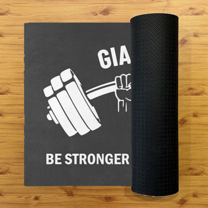 Tappeto zerbino personalizzato - home gym - con stampa ad alta qualità, ideale per ingressi
