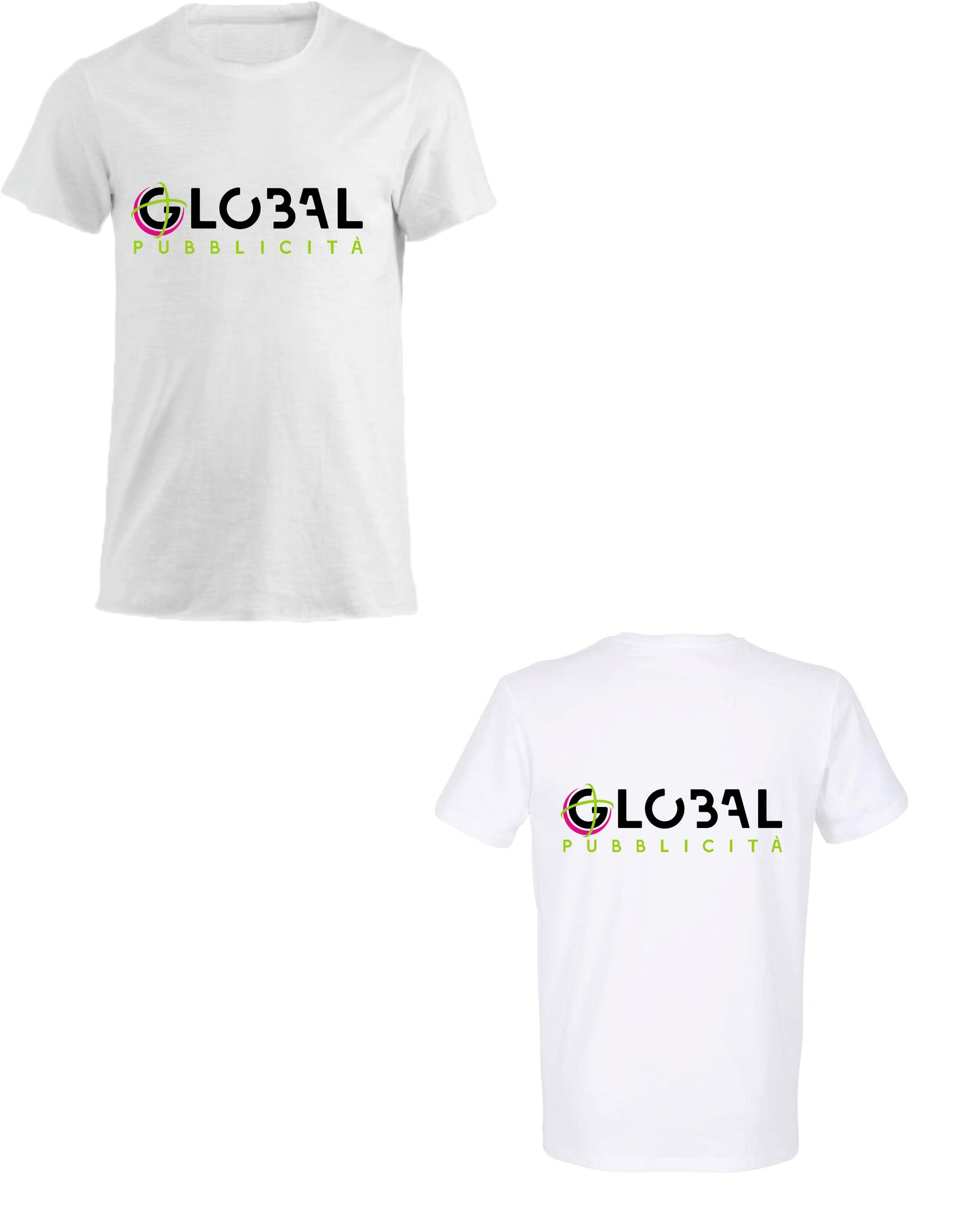 Stock 100 T-shirt Uomo - Personalizzate con logo Stampa fronte e retro - Maglietta Super vestibilità Top qualità