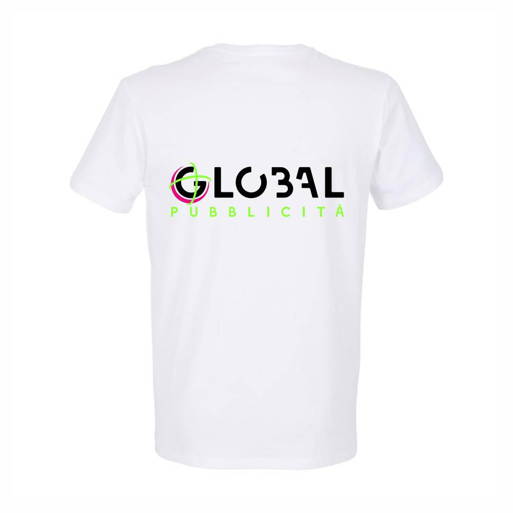 Stock 100 T-shirt Uomo - Personalizzate con logo Stampa fronte e retro - Maglietta Super vestibilità Top qualità