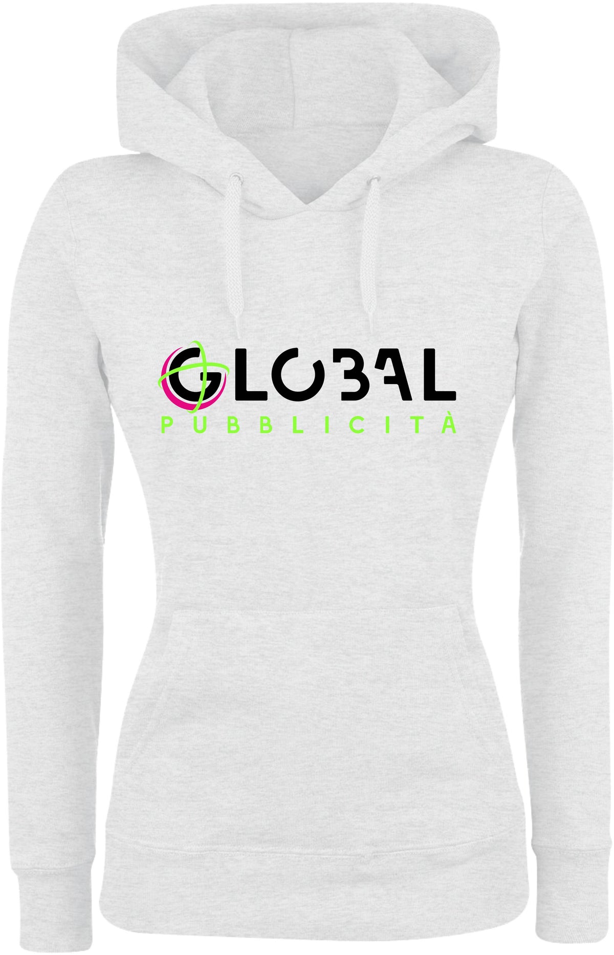 Stock 100 Felpe Cappuccio Donna - Personalizzate con logo Stampa fronte e retro - Maglietta Super vestibilità Top qualità