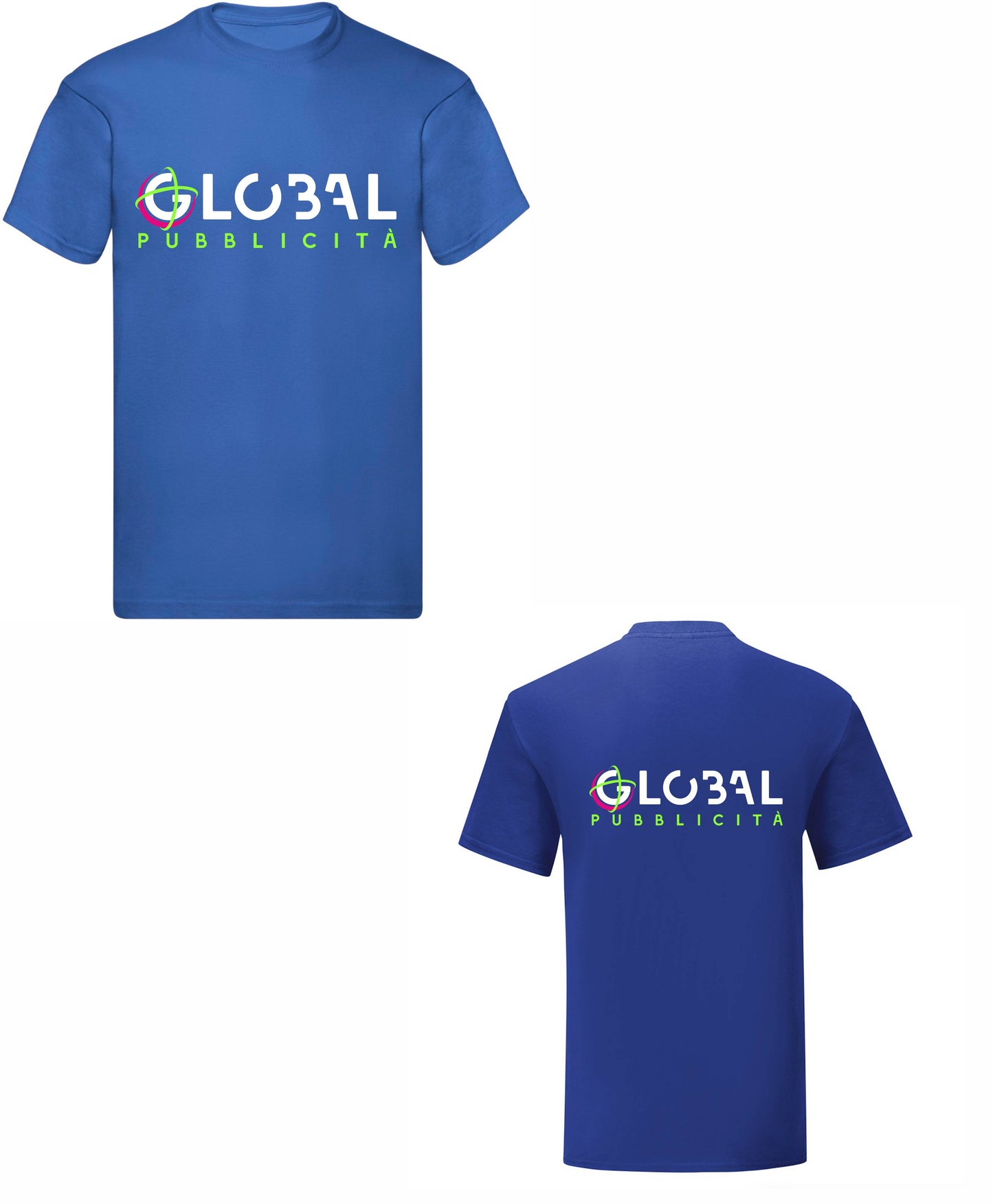 Stock 100 T-shirt Uomo - Personalizzate con logo Stampa fronte e retro - Maglietta Super vestibilità Top qualità