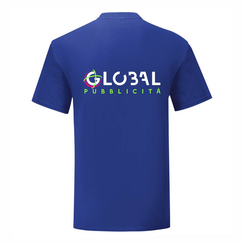 Stock 100 T-shirt Uomo - Personalizzate con logo Stampa fronte e retro - Maglietta Super vestibilità Top qualità