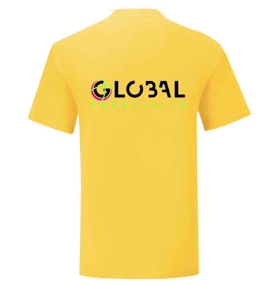 Stock 100 T-shirt Uomo - Personalizzate con logo Stampa fronte e retro - Maglietta Super vestibilità Top qualità
