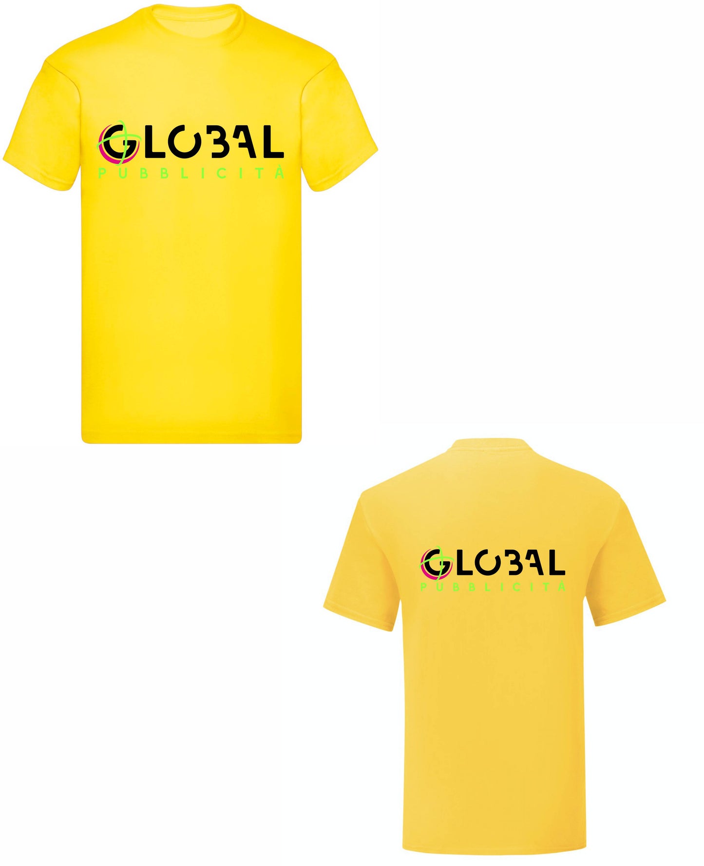 Stock 100 T-shirt Uomo - Personalizzate con logo Stampa fronte e retro - Maglietta Super vestibilità Top qualità