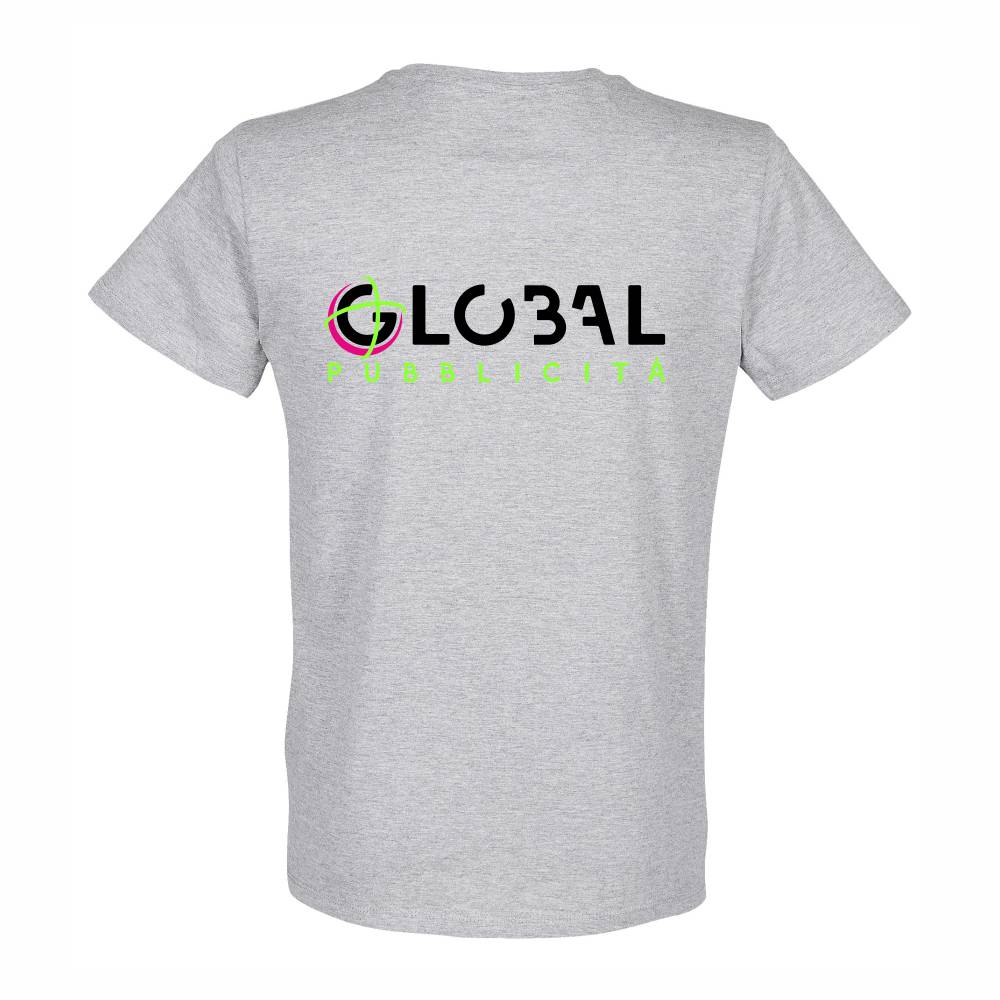 Stock 100 T-shirt Uomo - Personalizzate con logo Stampa fronte e retro - Maglietta Super vestibilità Top qualità