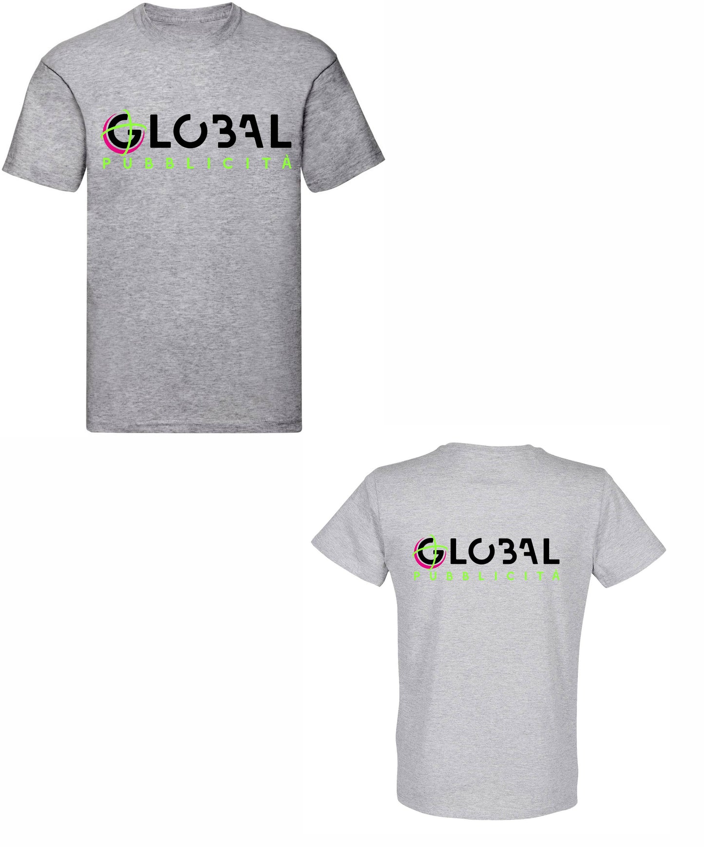 Stock 100 T-shirt Uomo - Personalizzate con logo Stampa fronte e retro - Maglietta Super vestibilità Top qualità