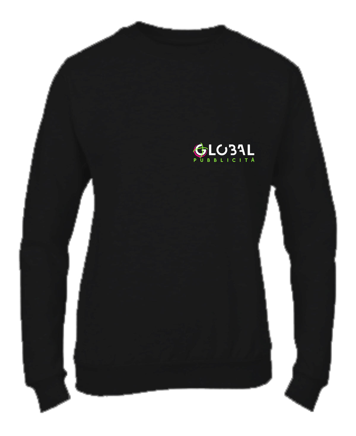 Stock 100 Felpe Girocollo Donna - Personalizzate con logo Stampa Lato cuore - Maglietta Super vestibilità Top qualità