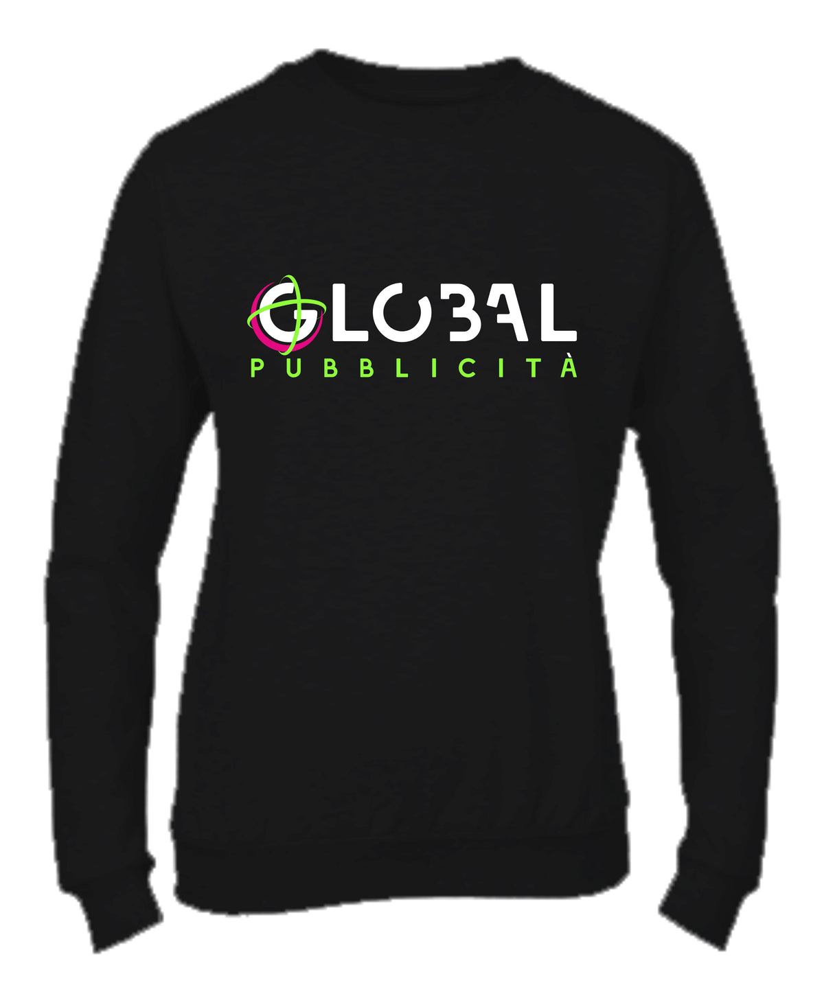 Stock 100 Felpe Girocollo Donna - Personalizzate con logo Stampa fronte e retro - Maglietta Super vestibilità Top qualità