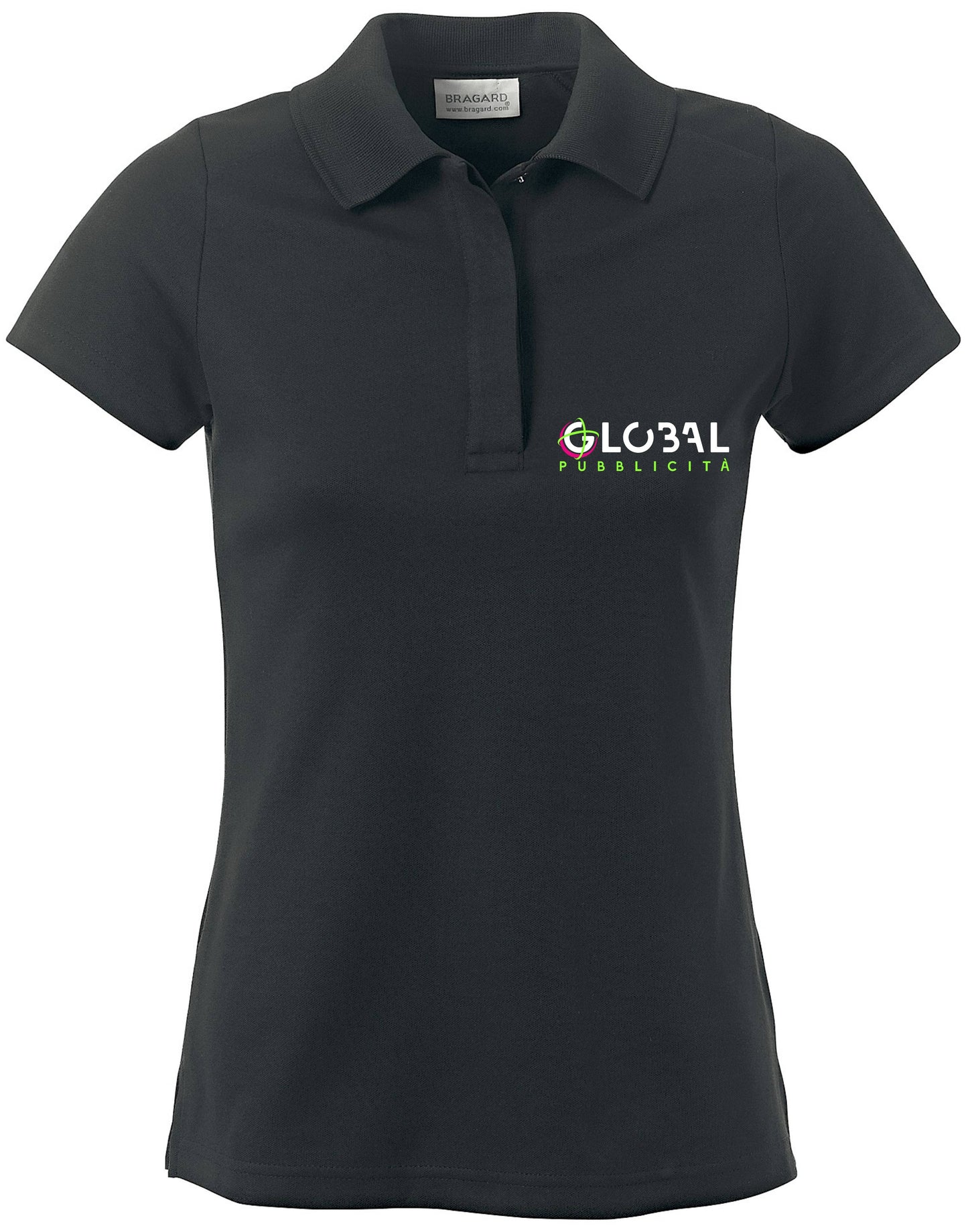 Stock 100 Polo Donna - Personalizzate con logo Stampa Lato cuore e Retro - Maglietta Super vestibilità Top qualità