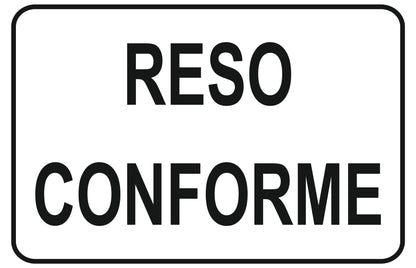 GLOBAL CARTELLO SEGNALETICO - reso conforme - Adesivo Extra Resistente, Pannello in Forex, Pannello In Alluminio