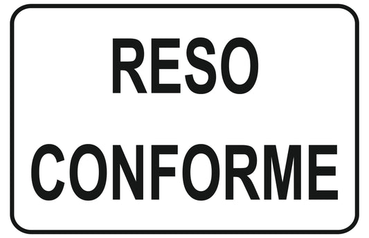 GLOBAL CARTELLO SEGNALETICO - reso conforme - Adesivo Extra Resistente, Pannello in Forex, Pannello In Alluminio