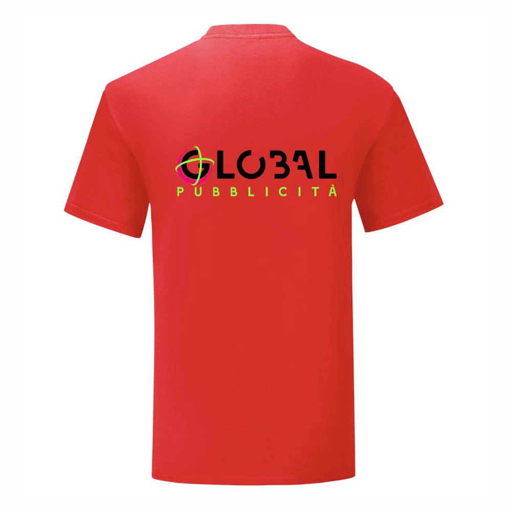 Stock 100 T-shirt Uomo - Personalizzate con logo Stampa fronte e retro - Maglietta Super vestibilità Top qualità
