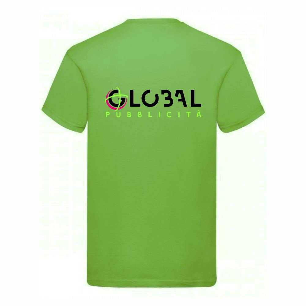 Stock 100 T-shirt Uomo - Personalizzate con logo Stampa fronte e retro - Maglietta Super vestibilità Top qualità
