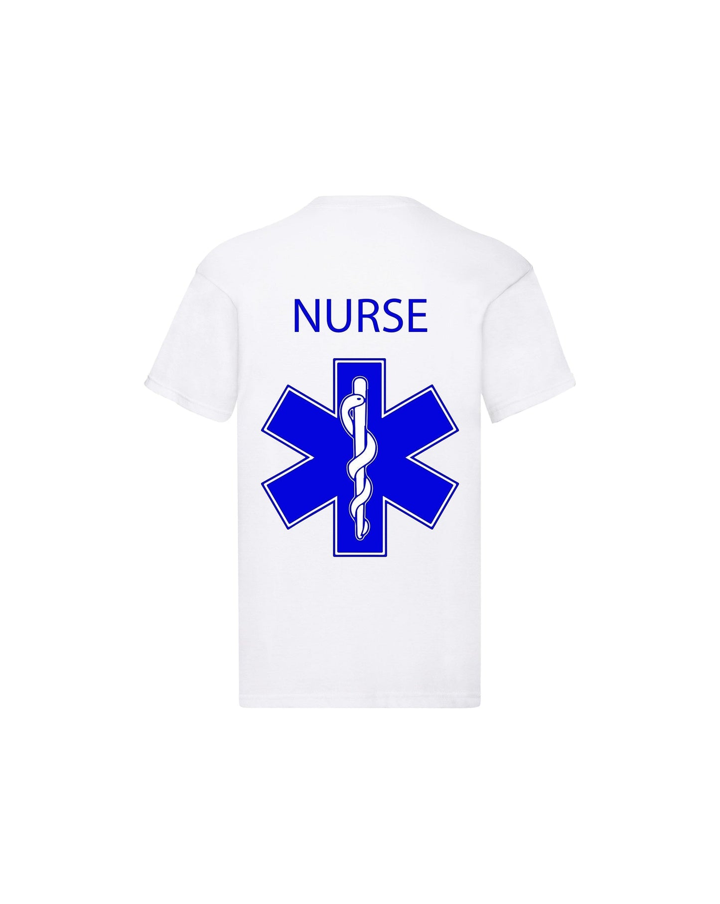 T-Shirt Uomo o Donna Cotone Basic Super vestibilità Top qualità - Ruolo operatore OSS Croce - Personalizzata con Nome