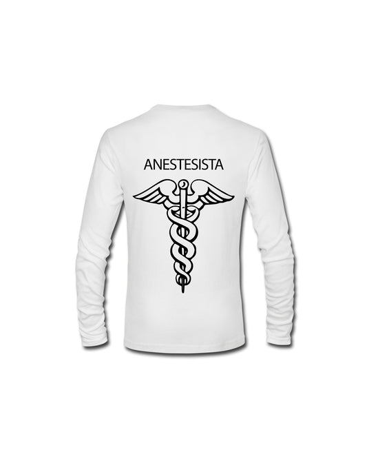 Felpa Girocollo Uomo o Donna Cotone Basic Super vestibilità Top qualità - Ruolo anestesista - Personalizzata con Nome