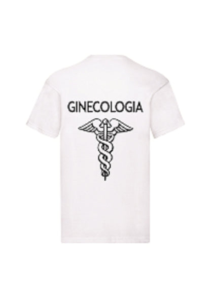 T-Shirt Uomo o Donna Cotone Basic Super vestibilità Top qualità - Operatore Ginecologia - Personalizzata con Nome