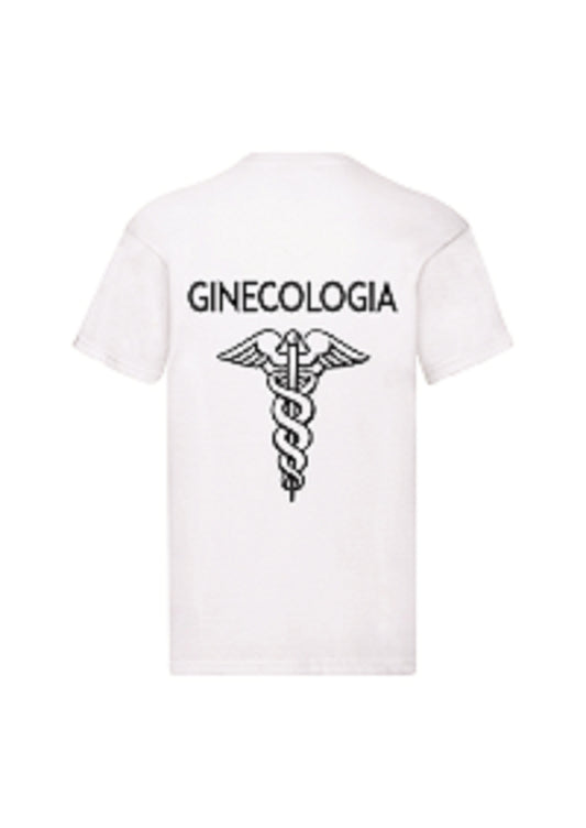T-Shirt Uomo o Donna Cotone Basic Super vestibilità Top qualità - Operatore Ginecologia - Personalizzata con Nome