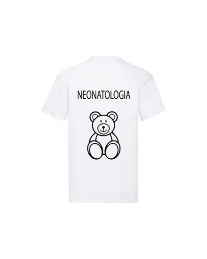 T-Shirt Uomo o Donna Cotone Basic Super vestibilità Top qualità - Operatore Neonatologia - Personalizzata con Nome