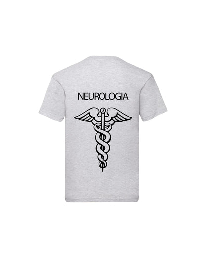 T-Shirt Uomo o Donna Cotone Basic Super vestibilità Top qualità - Operatore Neurologia - Personalizzata con Nome