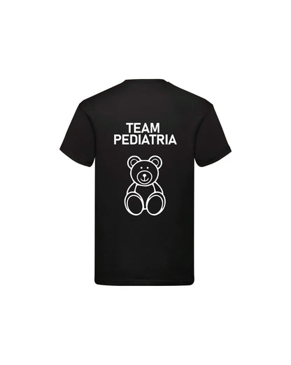 T-Shirt Uomo o Donna Cotone Basic Super vestibilità Top qualità - Team Pediatria - Personalizzata con Nome