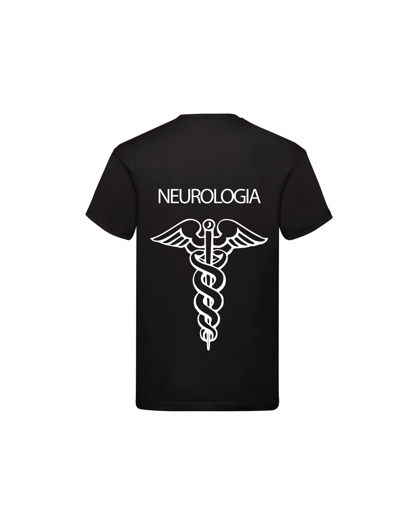 T-Shirt Uomo o Donna Cotone Basic Super vestibilità Top qualità - Operatore Neurologia - Personalizzata con Nome