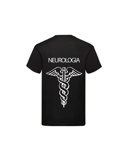 T-Shirt Uomo o Donna Cotone Basic Super vestibilità Top qualità - Operatore Neurologia - Personalizzata con Nome