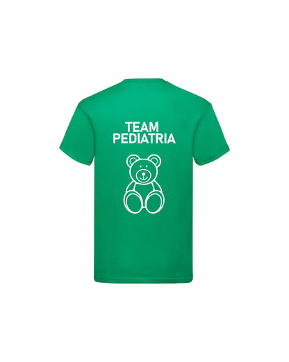 T-Shirt Uomo o Donna Cotone Basic Super vestibilità Top qualità - Team Pediatria - Personalizzata con Nome