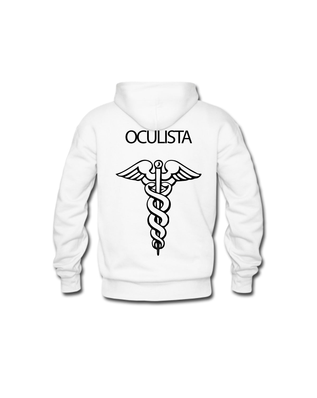Felpa Cappuccio Uomo o Donna Cotone Basic Super vestibilità Top qualità - Operatore Oculistica - Personalizzata con Nome