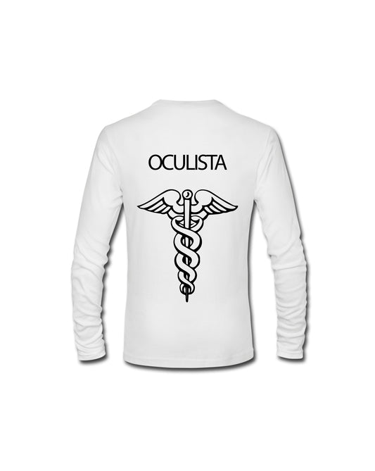 Felpa Girocollo Uomo o Donna Cotone Basic Super vestibilità Top qualità - Operatore Oculistica - Personalizzata con Nome