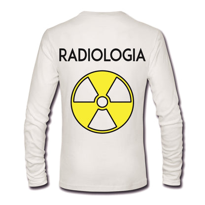 Felpa Girocollo Uomo o Donna Cotone Basic Super vestibilità Top qualità - Operatore Radiologia - Personalizzata con Nome