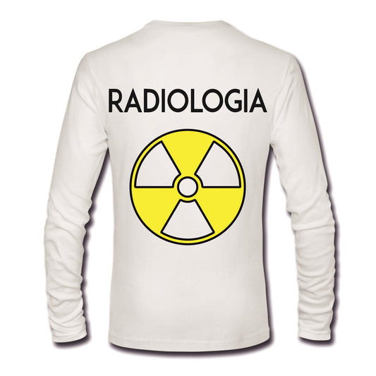 Felpa Girocollo Uomo o Donna Cotone Basic Super vestibilità Top qualità - Operatore Radiologia - Personalizzata con Nome