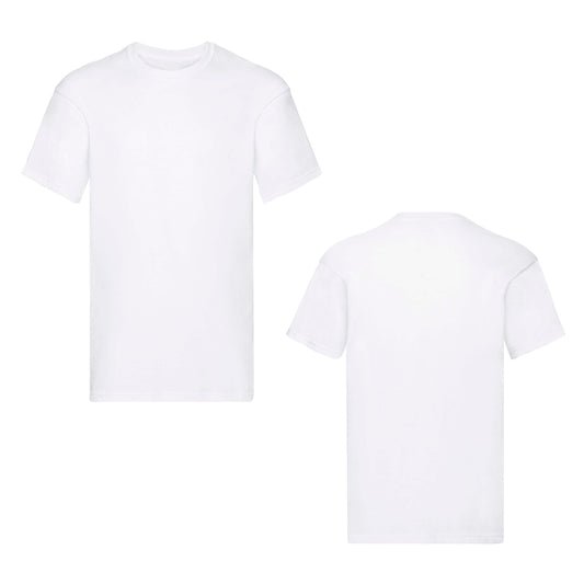 T-Shirt Uomo o Donna Cotone Basic Super vestibilità Top qualità - Ruolo soccorritore Croce Blu - Personalizzata con Nome