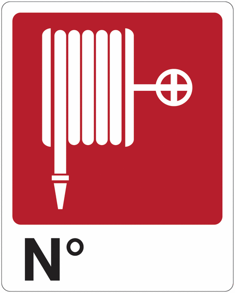 N° - CARTELLO SEGNALETICO ISO 7010 in Adesivo Resistente, Pannello in Forex, Pannello In Alluminio o in Plexiglas