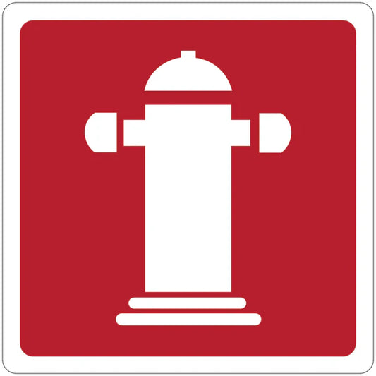 Cartelli antincendio - Attacco autopompa V.F. - con pittogramma e testo - CARTELLO SEGNALETICO QUADRATO ISO 7010 - Rischio di schiacciamento, rulli dentati - Adesivo Extra Resistente, Pannello in Forex, Pannello In Alluminio