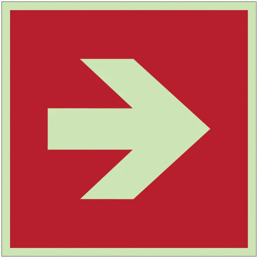 Cartelli antincendio - Freccia direzionale 90° - con pittogramma e testo - CARTELLO SEGNALETICO QUADRATO ISO 7010 - Rischio di schiacciamento, rulli dentati - Adesivo Extra Resistente, Pannello in Forex, Pannello In Alluminio