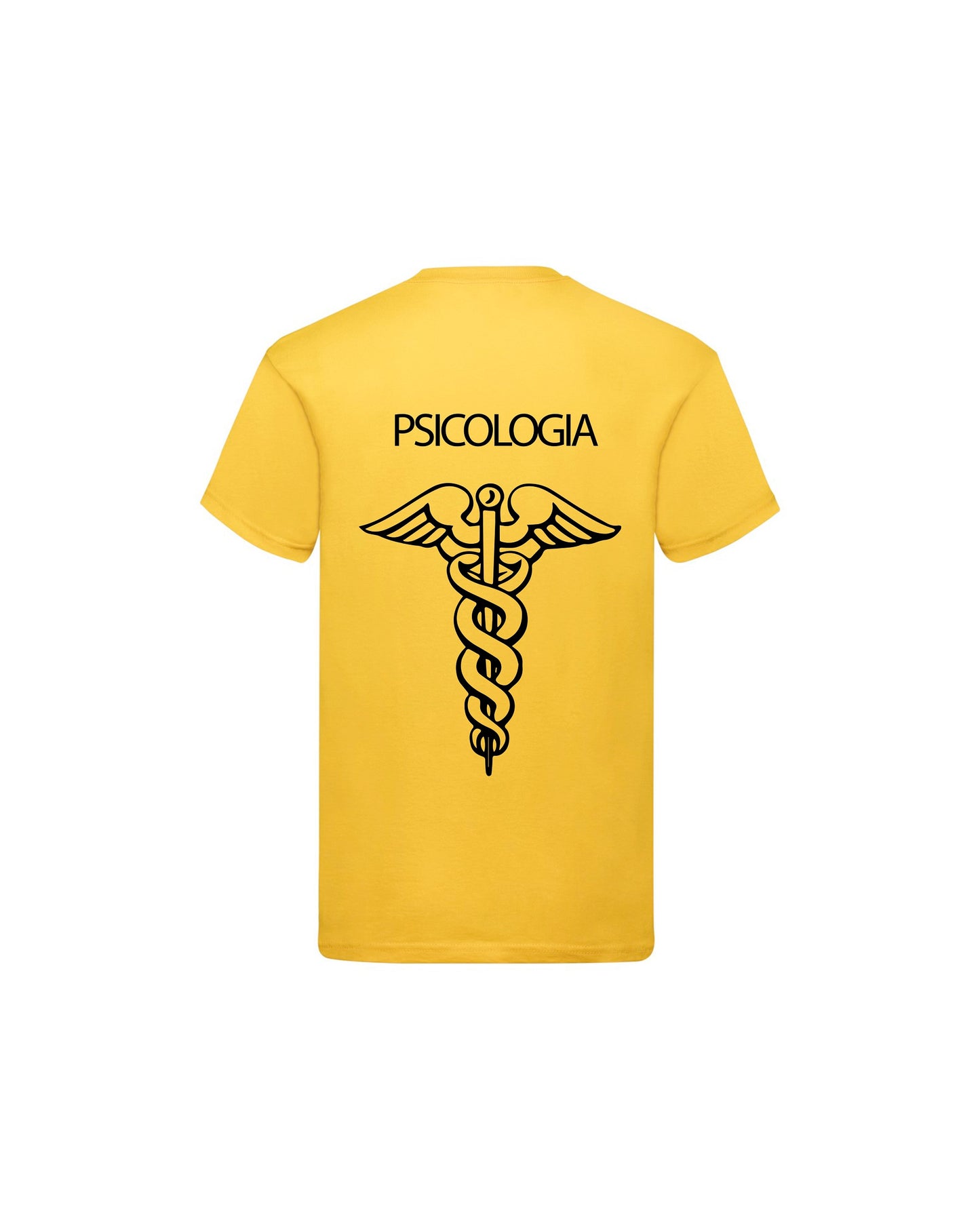 T-Shirt Uomo o Donna Cotone Basic Super vestibilità Top qualità - Operatore Psicologia - Personalizzata con Nome