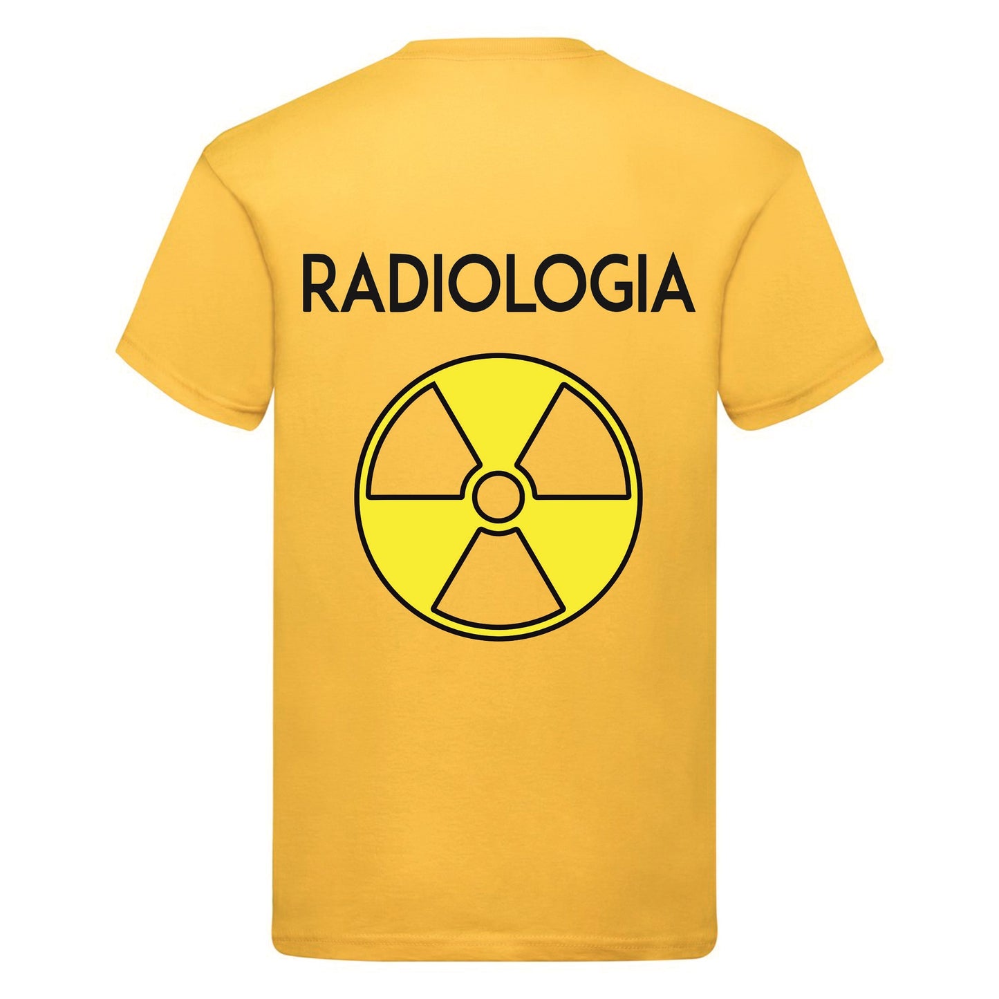 T-Shirt Uomo o Donna Cotone Basic Super vestibilità Top qualità - Operatore Radiologia - Personalizzata con Nome
