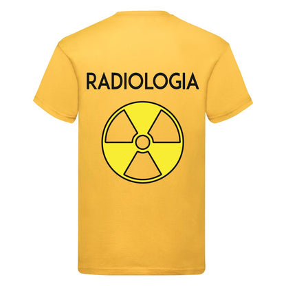 T-Shirt Uomo o Donna Cotone Basic Super vestibilità Top qualità - Operatore Radiologia - Personalizzata con Nome