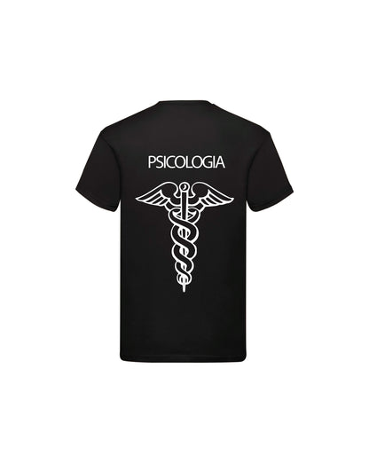 T-Shirt Uomo o Donna Cotone Basic Super vestibilità Top qualità - Operatore Psicologia - Personalizzata con Nome