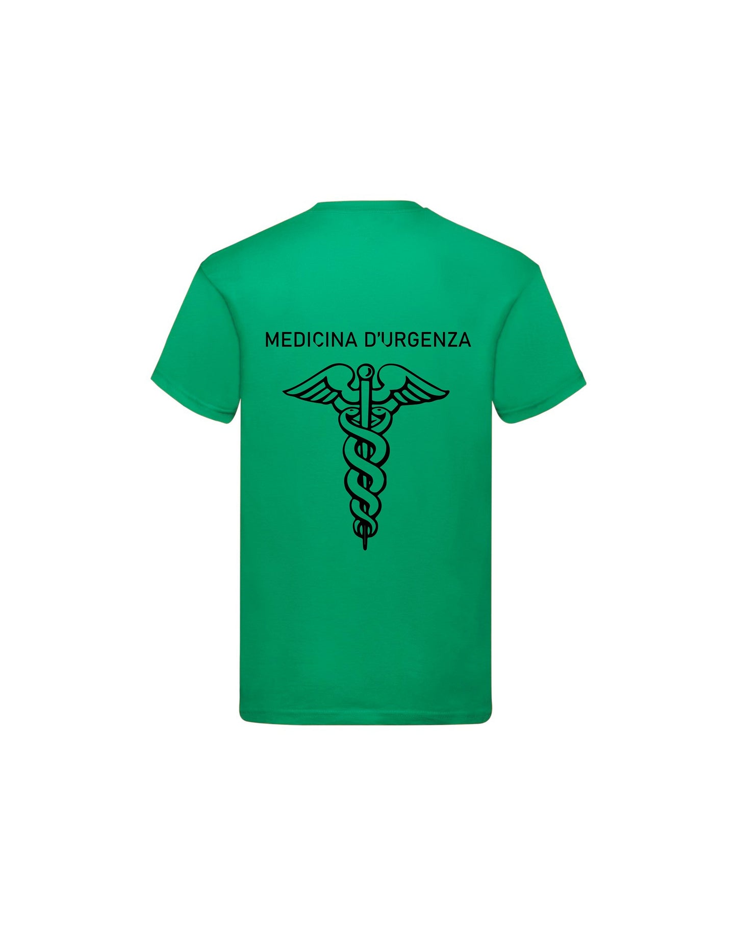 T-Shirt Uomo o Donna Cotone Basic Super vestibilità Top qualità - Operatore Medicina d'urgenza - Personalizzata con Nome